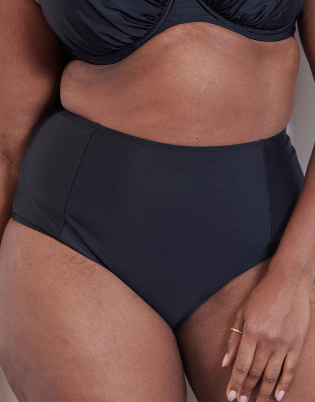 Flirtelle Maya Bay High Waist Bikini Brief Black