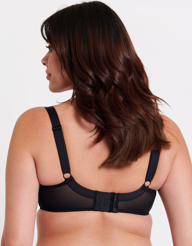 Flirtelle Riley Balcony Bra Black