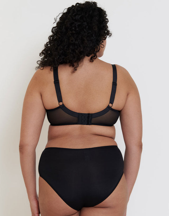 Flirtelle Riley Balcony Bra Black