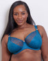 Flirtelle Riley Balcony Bra Blue Print