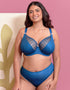 Flirtelle Riley Balcony Bra Blue Print