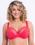 Flirtelle Riley Balcony Bra Bright Pink