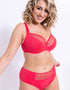 Flirtelle Riley Balcony Bra Bright Pink