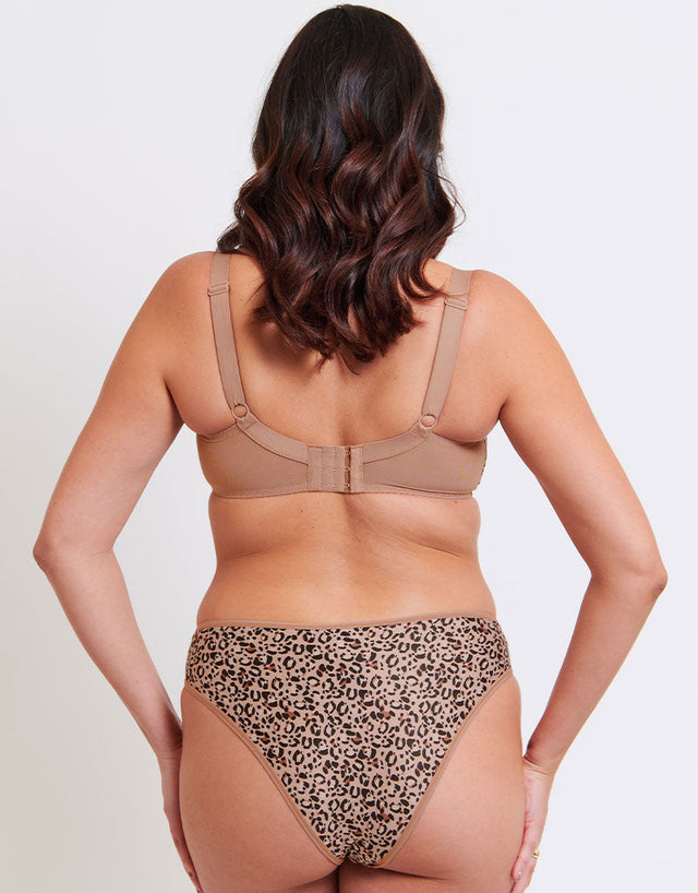 Flirtelle Everyday Brazilian Brief Leopard Print