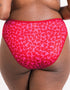 Flirtelle Everyday Brazilian Brief Red Hearts