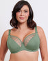 Flirtelle Riley Balcony Bra Sage Green