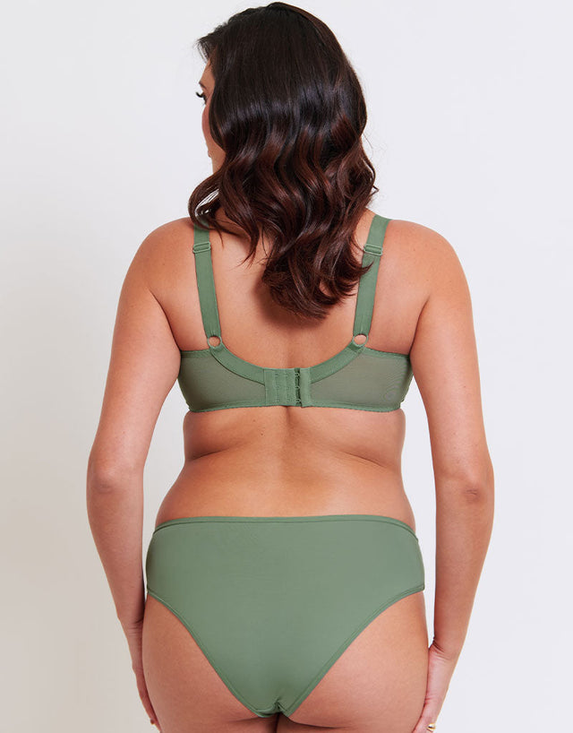 Flirtelle Riley Balcony Bra Sage Green