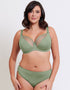 Flirtelle Everyday Brazilian Brief Sage Green