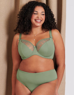 Flirtelle Riley Balcony Bra Sage Green