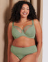 Flirtelle Everyday Brazilian Brief Sage Green