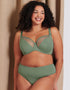 Flirtelle Riley Balcony Bra Sage Green