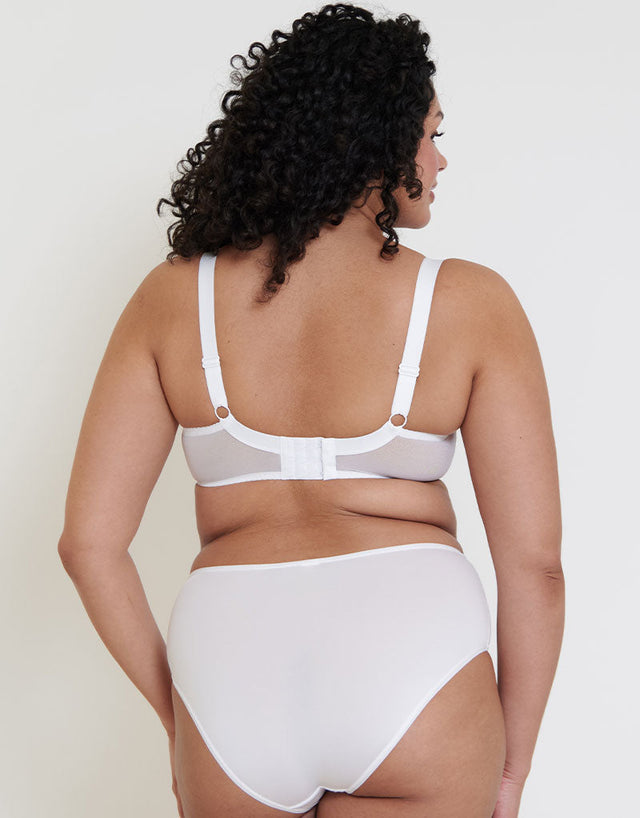 Flirtelle Riley Balcony Bra White
