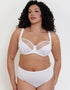 Flirtelle Riley Balcony Bra White