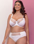 Flirtelle Riley Balcony Bra White