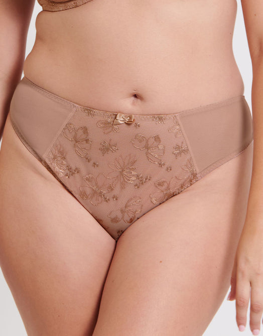 Flirtelle Rosie Brazilian Brief Cafe Au Lait