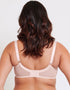 Flirtelle Rosie Balcony Bra Cream/Berry Mix