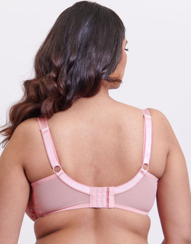 Flirtelle Rosie Balcony Bra Pink Multi