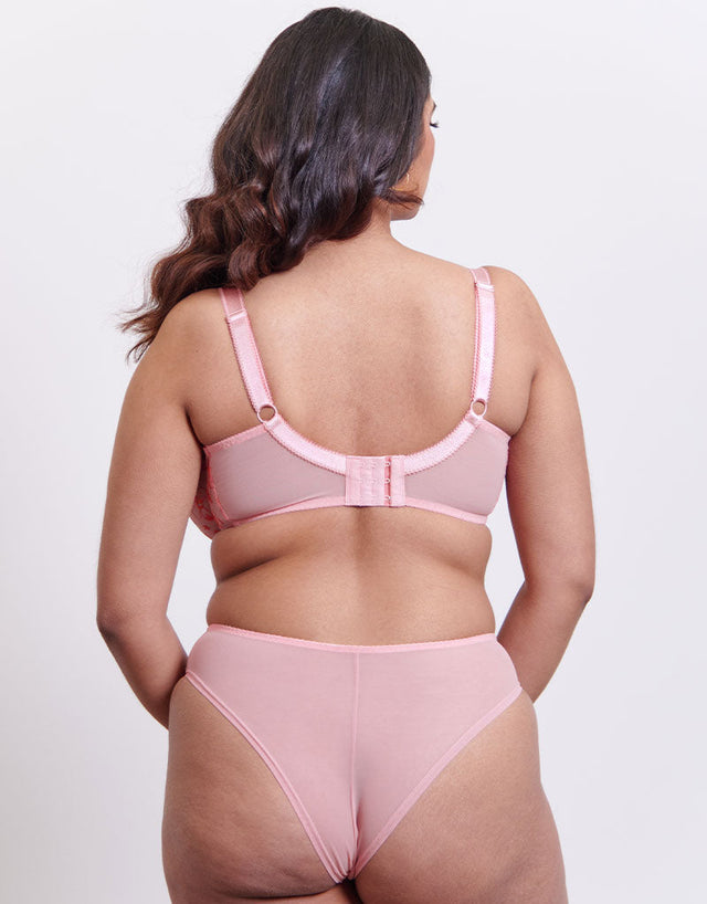 Flirtelle Rosie Brazilian Brief Pink Multi