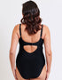 Flirtelle Salento Coast Balcony Swimsuit Black