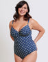 Flirtelle Salento Coast Balcony Swimsuit Polka Dot Print