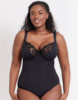 Flirtelle Swirl Balcony Body Black