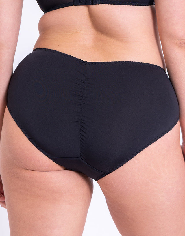 Flirtelle Swirl Brief Black