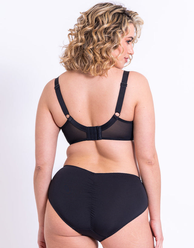 Flirtelle Swirl Brief Black