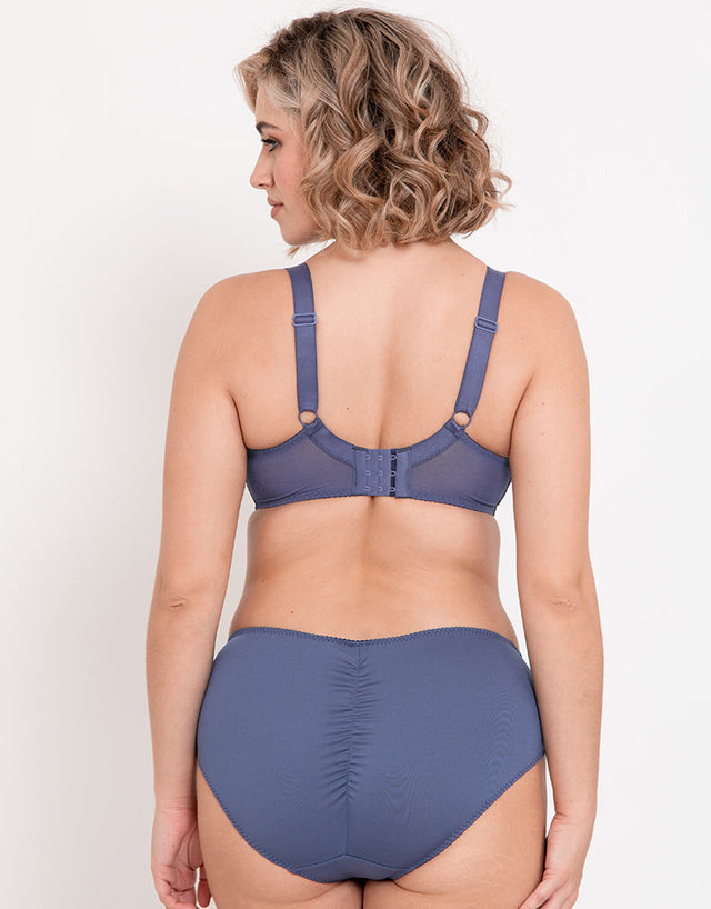 Flirtelle Swirl Brief Denim Blue