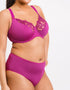 Flirtelle Swirl Balcony Bra & Brief Bundle Orchid