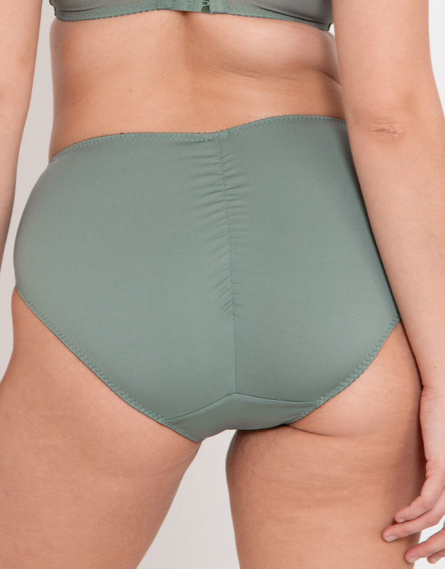 Flirtelle Swirl Brief Sage Green