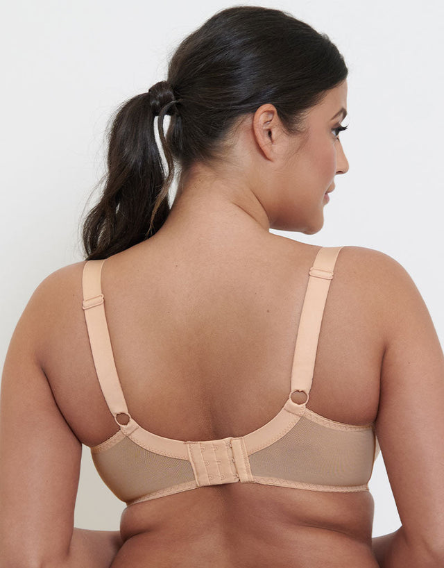 Flirtelle Swirl Balcony Bra Soft Beige