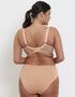 Flirtelle Swirl Balcony Bra Soft Beige