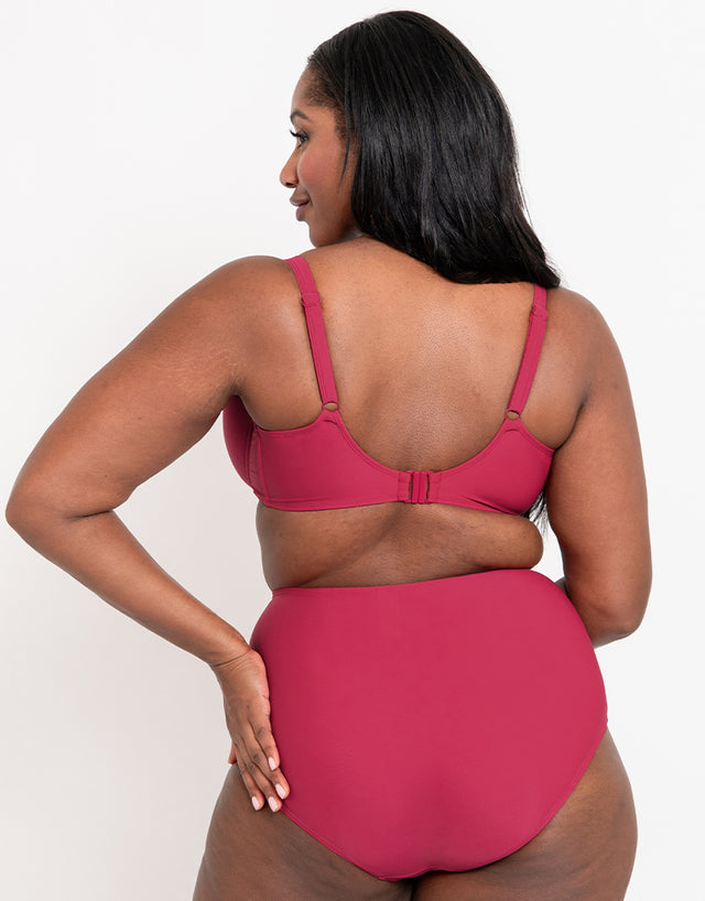 Flirtelle Verona Beach High Waist Bikini Brief Crimson