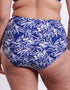 Flirtelle Verona Beach High Waist Bikini Brief Navy Print