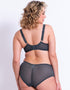 Flirtelle Viola Balcony Bra Dark Grey