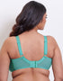 Flirtelle Viola Geo Balcony Bra Bright Teal