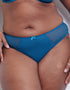 Flirtelle Viola Geo Brazilian Brief Peacock Blue