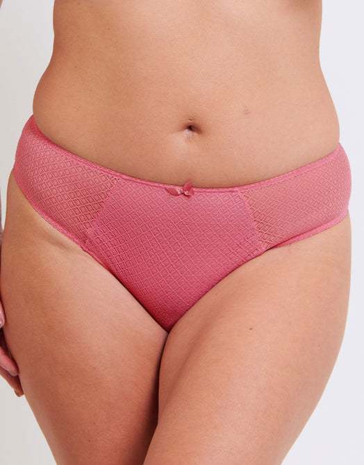 Flirtelle Viola Geo Brazilian Brief Rose Pink