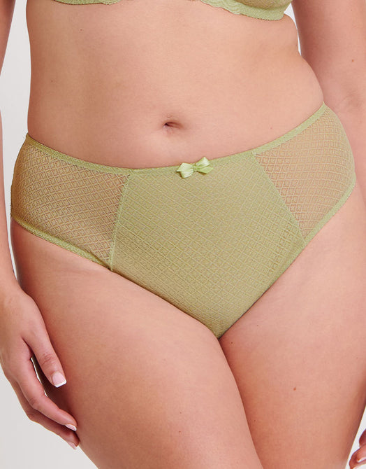 Flirtelle Viola Geo Brazilian Brief Soft Sage