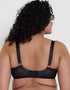 Flirtelle Viola Geo Balcony Bra Black