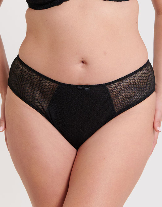 Flirtelle Viola Geo Brazilian Brief Black