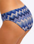 Freya Arizona Wave Bikini Brief Coastline Blue Print
