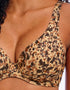 Freya Arizona Wave High Apex Bikini Top Dune Print
