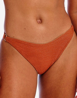 Arizona Wave High Leg Bikini Brief Golden Hour Orange