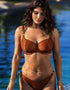 Freya Arizona Wave Sweetheart Padded Bikini Top Golden Hour Orange