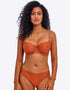 Freya Arizona Wave Sweetheart Padded Bikini Top Golden Hour Orange