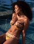 Freya Arizona Wave Plunge Bikini Top Horizon Print