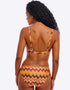 Freya Arizona Wave Plunge Bikini Top Horizon Print