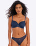 Freya Catwalk Side Support Balcony Bra Midnight Blue