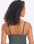 Freya Check In Plunge Tankini Top Monochrome
